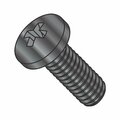 Usa Industrials M5-0.8 x 30 mm Phillips Pan Machine Screw, Black Oxide Steel BULK-SCRW-9594